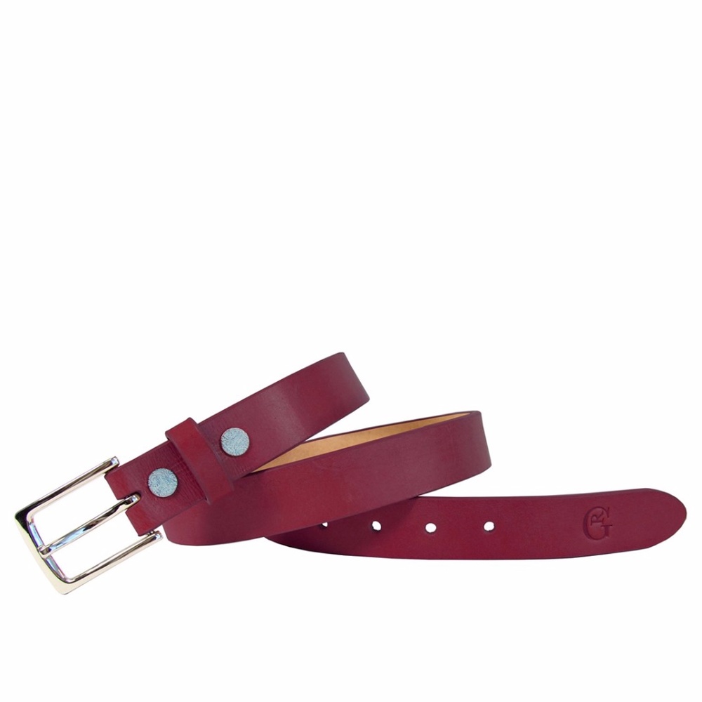 NWT Robert Graham Yates Belt OX Blood Size 38
